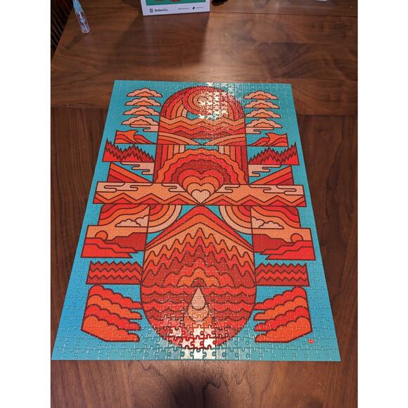 BetterCo Mighty PNW Puzzle 1000 Piece Jigsaw Puzzle Difficult Hard Complete - Picture 2 of 6